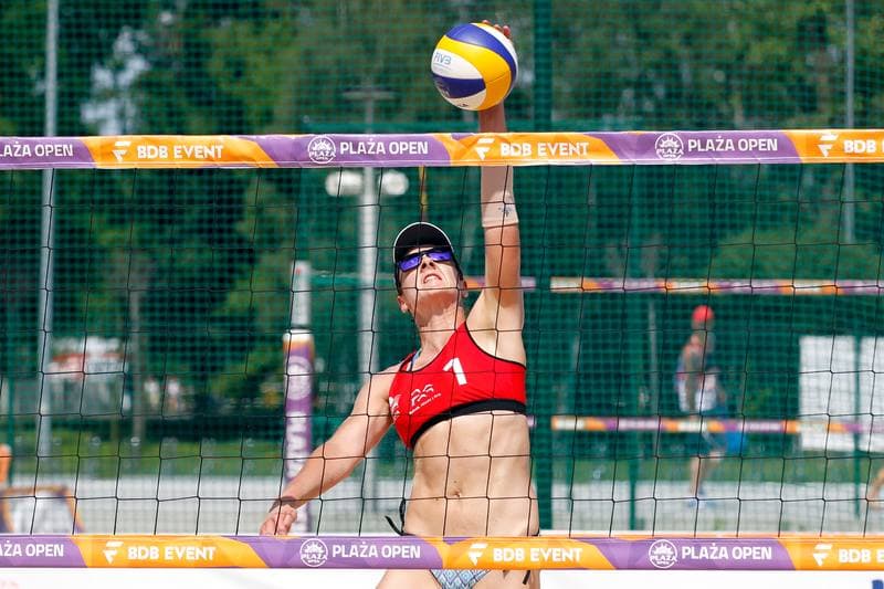 Beach Volleyball. Plaza Open 2016. Bartlomiej Kiernoz - Michal Kaczmarek. 10.07.2016