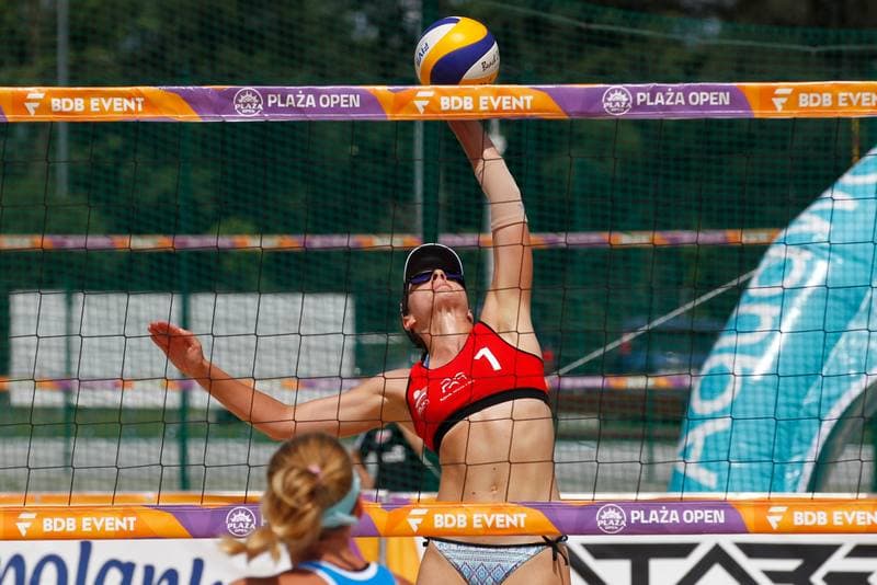 Beach Volleyball. Plaza Open 2016. Bartlomiej Kiernoz - Michal Kaczmarek. 10.07.2016