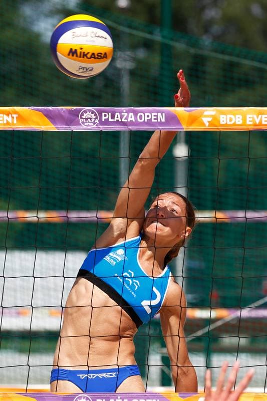 Beach Volleyball. Plaza Open 2016. Bartlomiej Kiernoz - Michal Kaczmarek. 10.07.2016