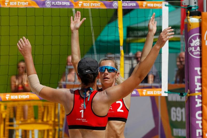 Beach Volleyball. Plaza Open 2016. Bartlomiej Kiernoz - Michal Kaczmarek. 10.07.2016