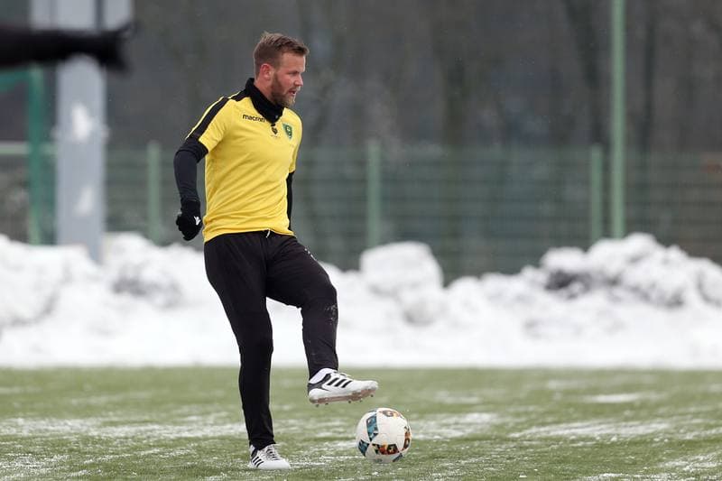 Football. Sparing. GKS Katowice - Fotbal Trinec. 25.01.2019