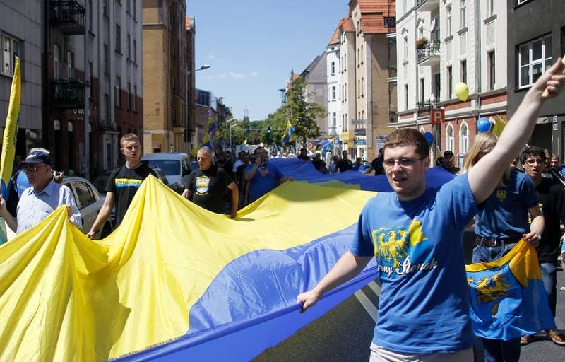 March of the Silesian Autonomy Movement. Katowice. 11.07.2015