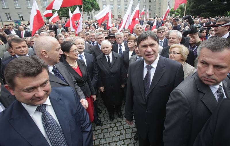 Jaroslaw Kaczynski. Press Conference. 30.06.2013