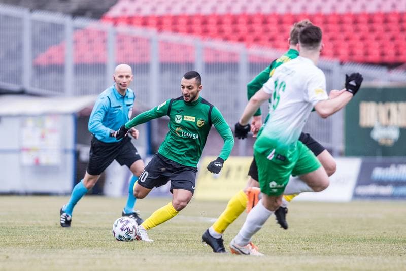 Football. Fortuna I Liga. GKS 1962 Jastrzebie - Radomiak Radom. 07.03.2020