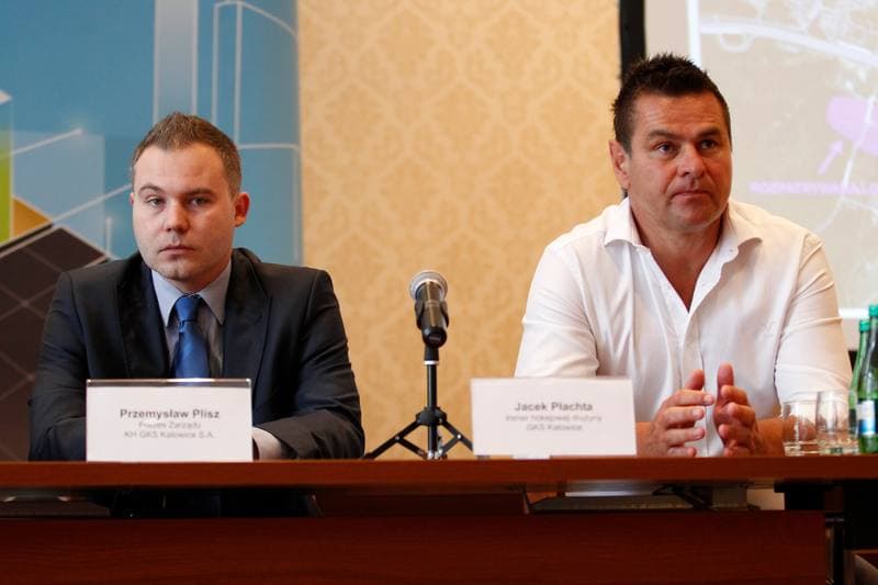 Ice Hockey. GKS Katowice. Press Conference. 07.07.2016