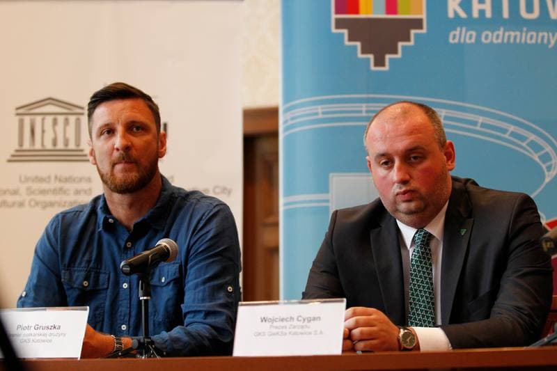 Ice Hockey. GKS Katowice. Press Conference. 07.07.2016