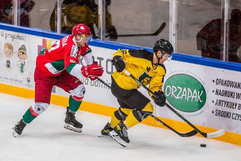 Ice Hockey. Polska Hokej Liga. GKS Katowice - Zaglebie Sosnowiec. 28.10.2020