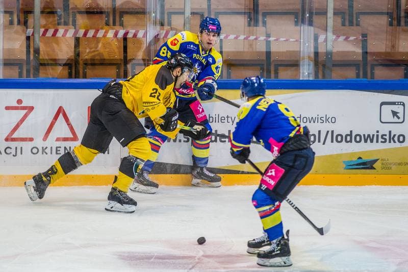 Ice Hockey. Polska Hokej Liga. GKS Katowice - Tauron Podhale Nowy Targ. 10.11.2020