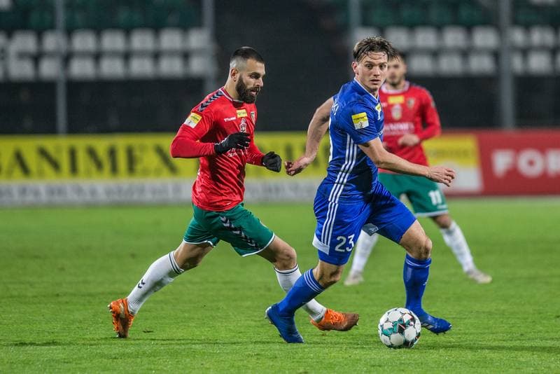 Football. Fortuna I Liga. Zaglebie Sosnowiec - Miedz Legnica. 12.12.2020
