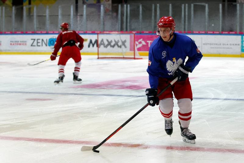 Ice Hockey. Poland national team. Training. 21.08.2018