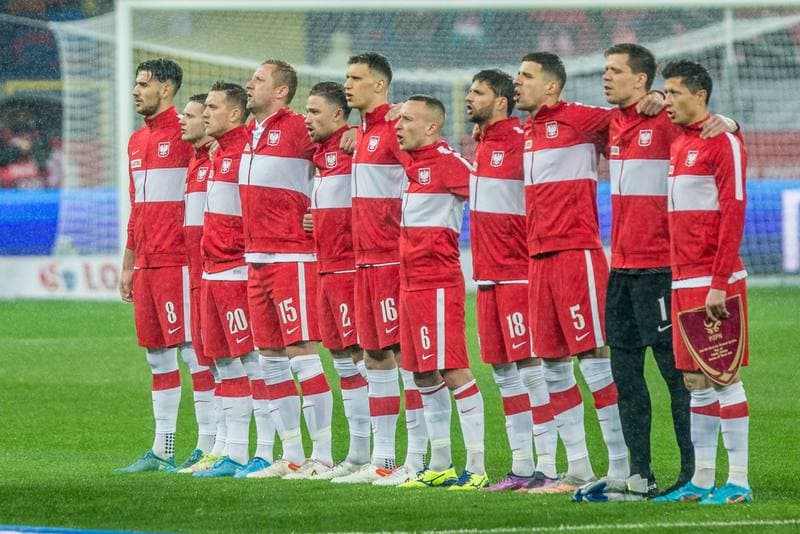 Football. FIFA World Cup Qualifiers. Poland - Sweden. 29.03.2022