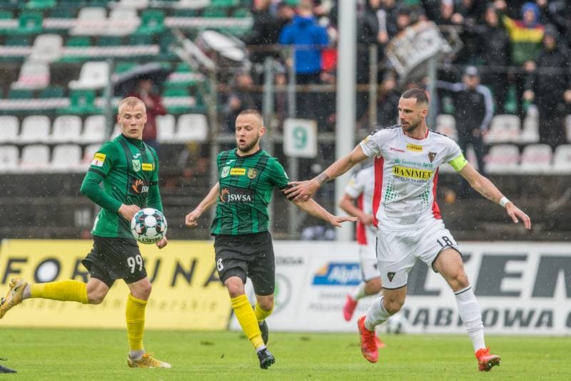 Football. Fortuna I Liga. Zaglebie Sosnowiec - GKS 1962 Jastrzebie. 22.05.2021
