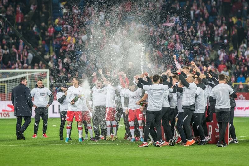 Football. FIFA World Cup Qualifiers. Poland - Sweden. 29.03.2022