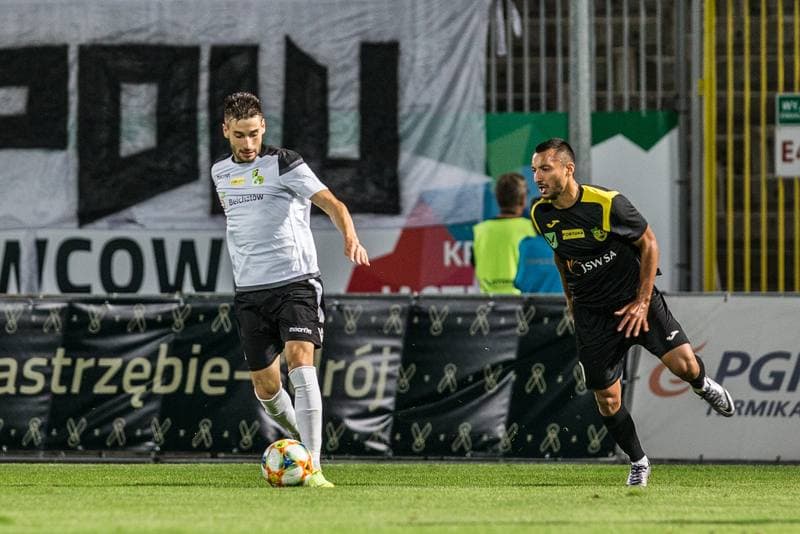 Football. Fortuna I Liga. GKS Jastrzebie - GKS Belchatow. 17.08.2019