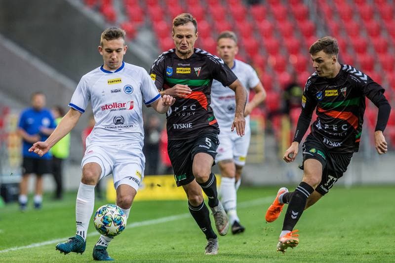 Football. Fortuna I Liga. GKS Tychy - Wigry Suwalki. 14.09.2019