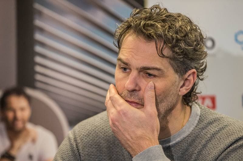 Ice Hockey. Czech Republic. Press Conference. 03.04.2022