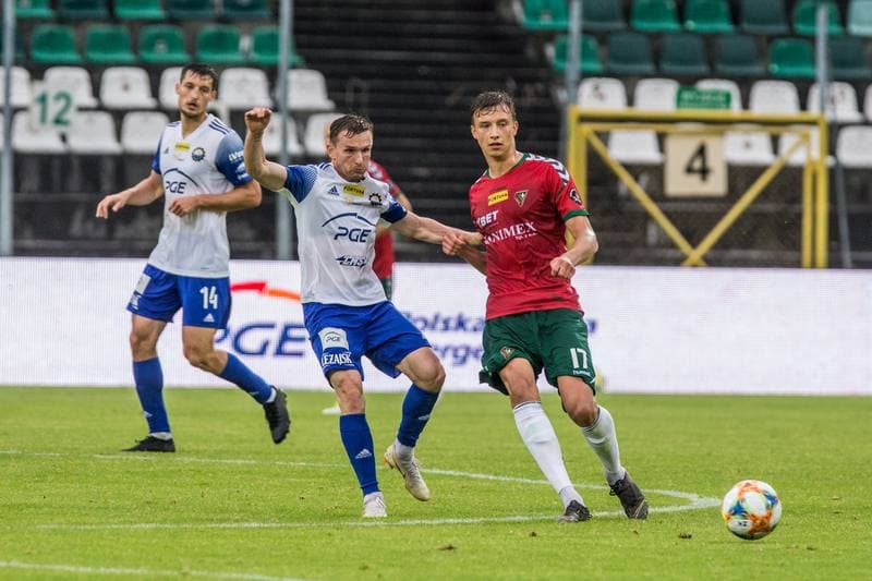 Football. Fortuna I Liga. Zaglebie Sosnowiec - Stal Mielec. 17.07.2020