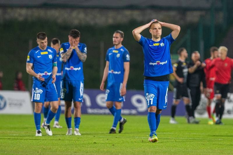 Football. Fortuna I Liga. Zaglebie Sosnowiec - Stomil Olsztyn. 14.05.2022