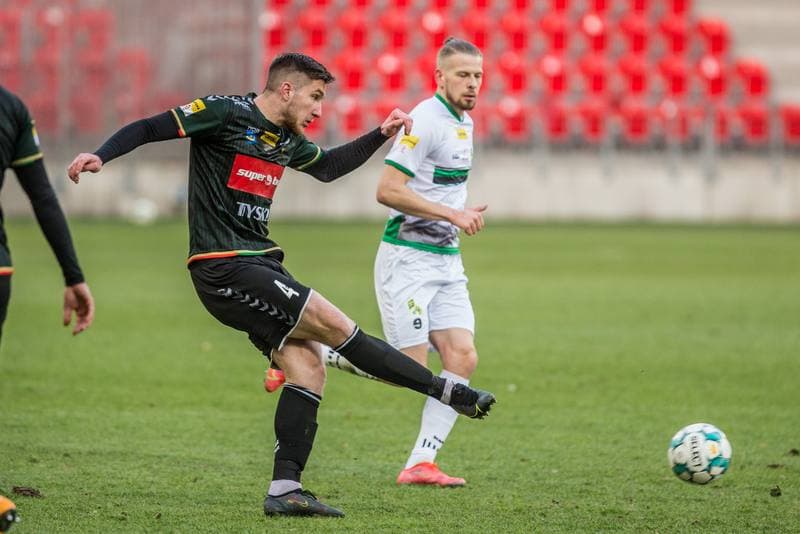Football. Fortuna I Liga. GKS Tychy - GKS Belchatow. 20.03.2021