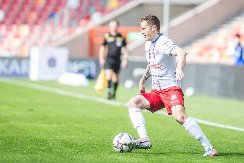 Football. PKO BP Ekstraklasa. Podbeskidzie Bielsko-Biala - Wisla Plock. 08.05.2021