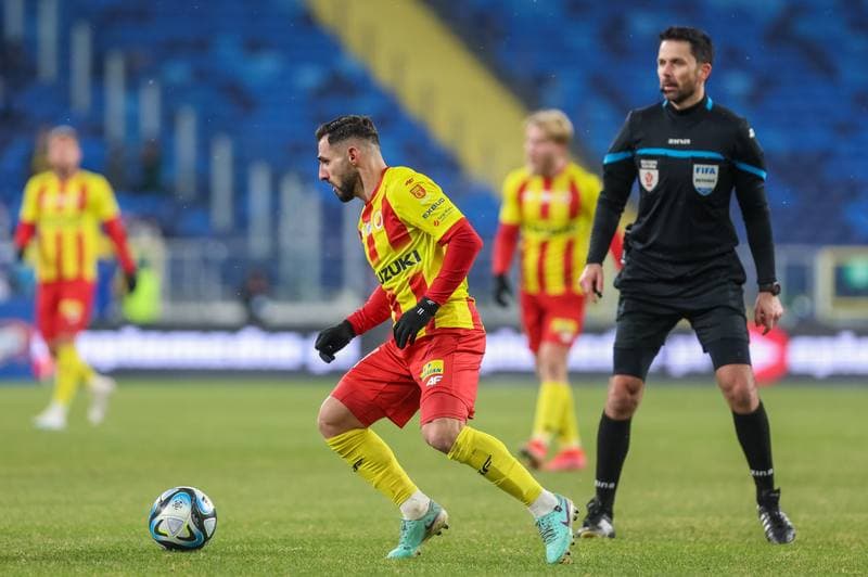 Football. PKO BP Ekstraklasa. Ruch Chorzow - Korona Kielce. 26.11.2023