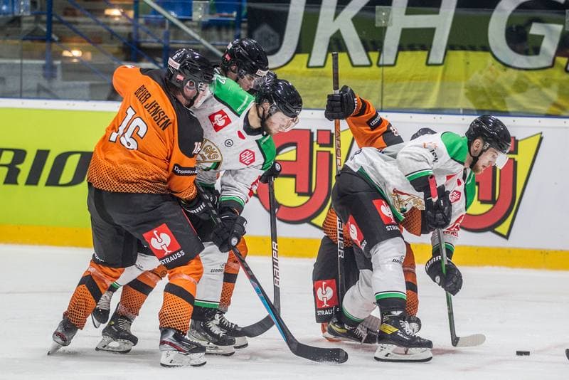 Ice Hockey. Champions Hockey League. JKH GKS Jastrzebie - Frisk Asker. 05.10.2021