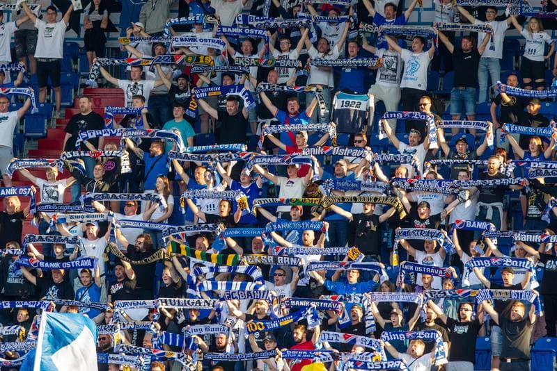 Football. Fortuna:Liga. Banik Ostrava - Slavia Prague. 11.05.2022