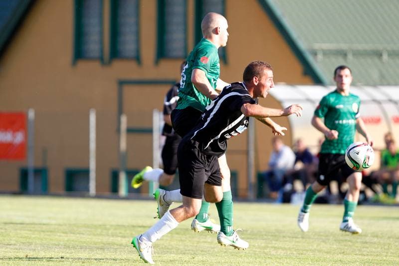 Football. Playoff for III Liga. Unia Turza Slaska - Gwarek Tarnowskie Gory. 22.06.2016