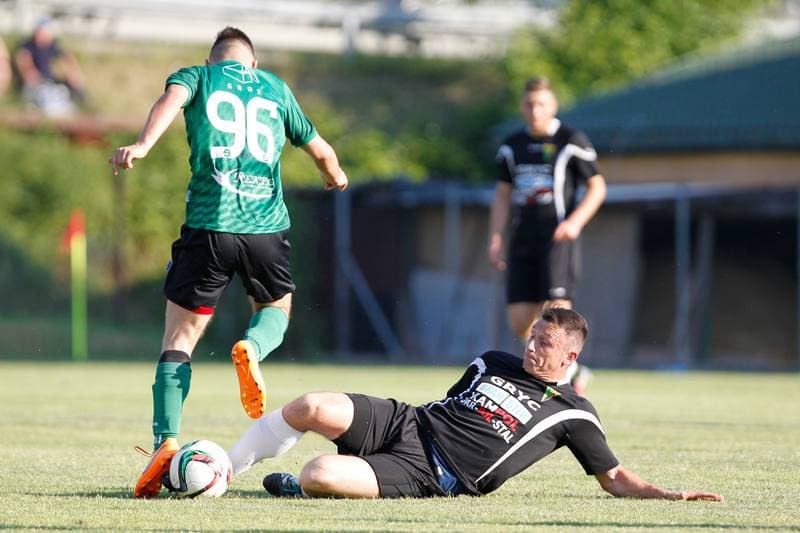 Football. Playoff for III Liga. Unia Turza Slaska - Gwarek Tarnowskie Gory. 22.06.2016