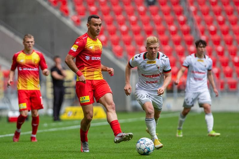 Football. Fortuna I Liga. GKS Tychy - Korona Kielce. 22.05.2022