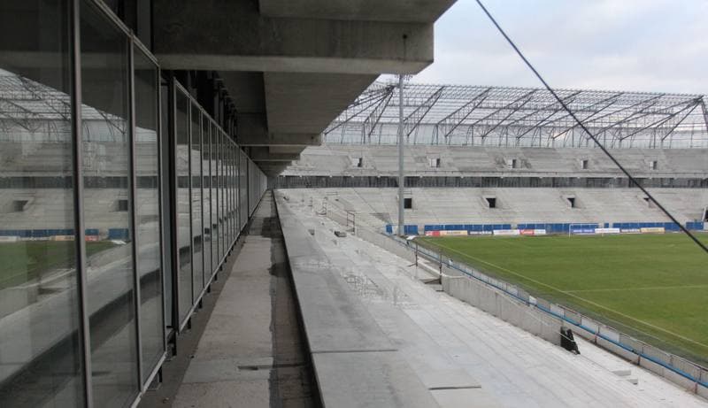 Football. Gornik Zabrze. Press Conference. 26.11.2013