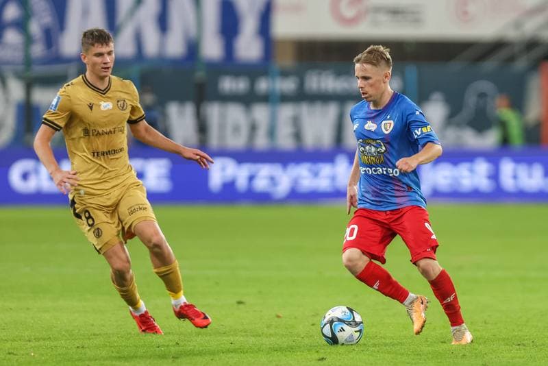 Football. PKO BP Ekstraklasa. Piast Gliwice - Widzew Lodz. 29.09.2023