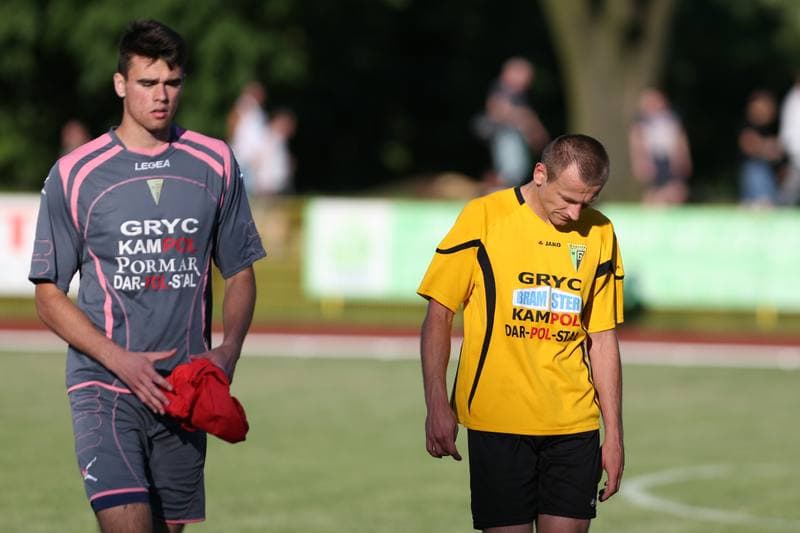 Football. Playoff for III Liga. Gwarek Tarnowskie Gory - Unia Turza Slaska. 18.06.2016