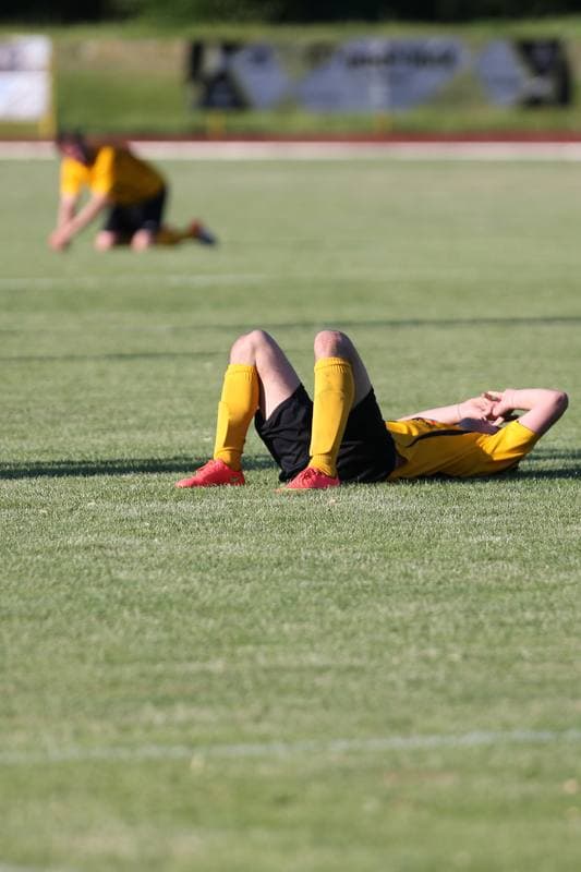 Football. Playoff for III Liga. Gwarek Tarnowskie Gory - Unia Turza Slaska. 18.06.2016