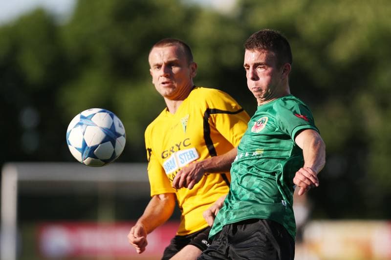Football. Playoff for III Liga. Gwarek Tarnowskie Gory - Unia Turza Slaska. 18.06.2016