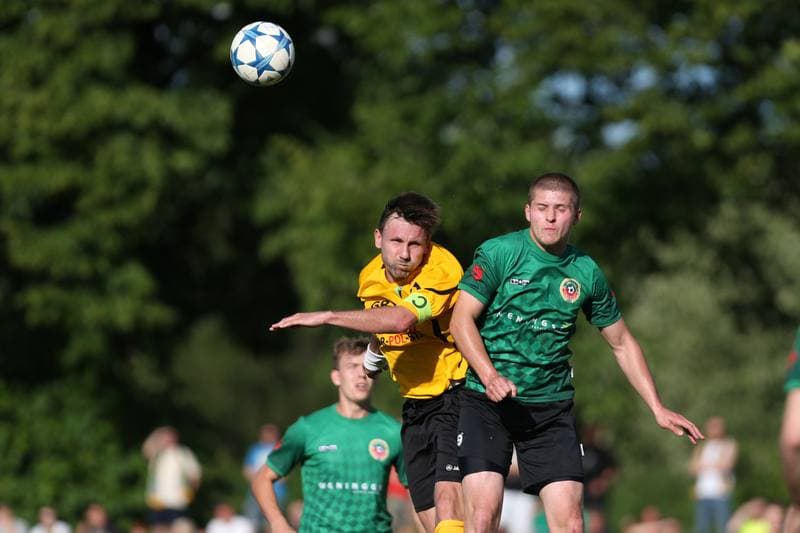 Football. Playoff for III Liga. Gwarek Tarnowskie Gory - Unia Turza Slaska. 18.06.2016