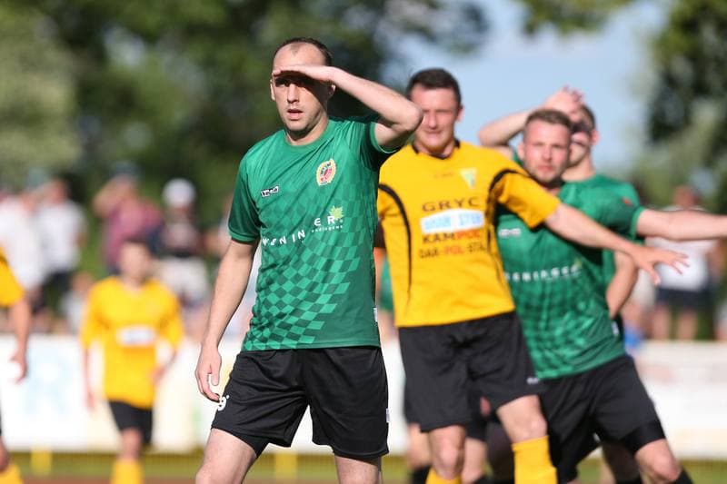 Football. Playoff for III Liga. Gwarek Tarnowskie Gory - Unia Turza Slaska. 18.06.2016