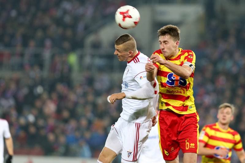 Football. Lotto Ekstraklasa. Gornik Zabrze - Jagiellonia Bialystok. 24.11.2017