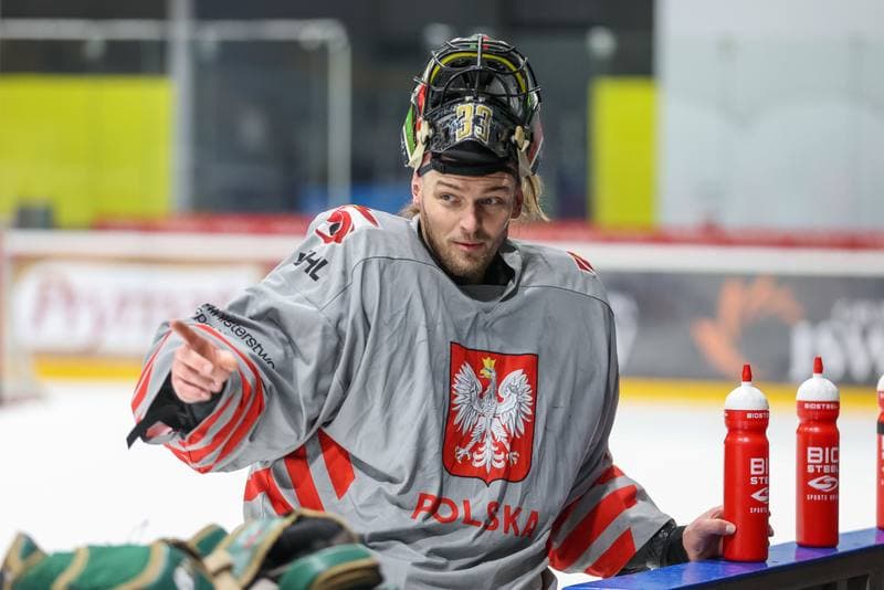 Ice Hockey. Poland national team. Training. 10.12.2023
