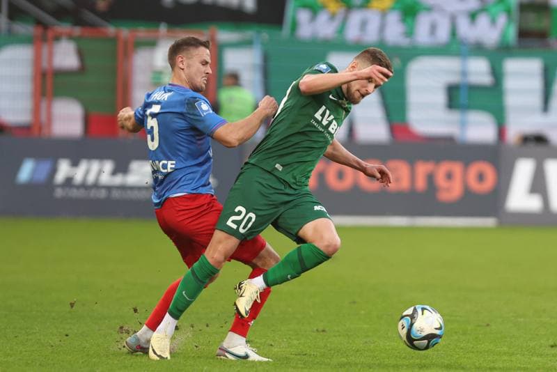 Football. PKO BP Ekstraklasa. Piast Gliwice - Slask Wroclaw. 30.03.2024