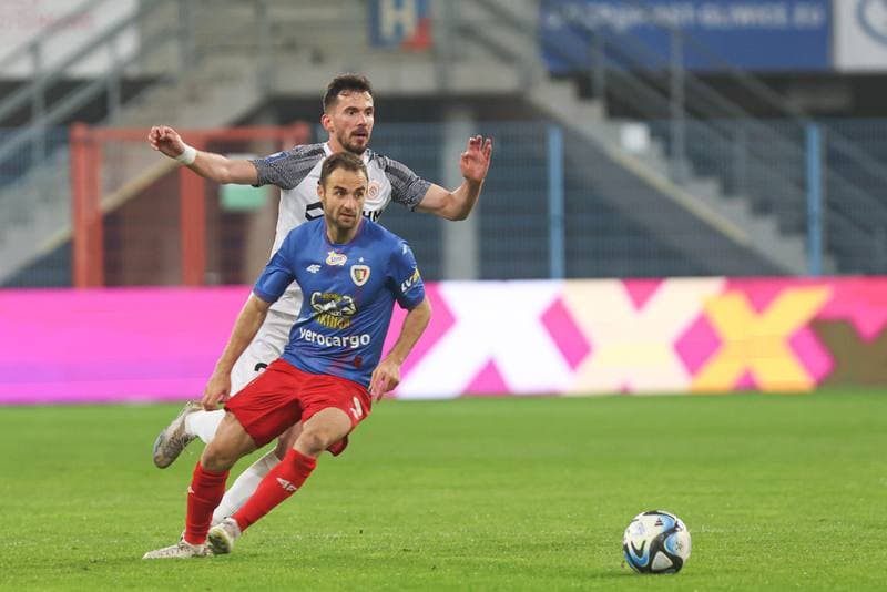 Football. PKO BP Ekstraklasa. Piast Gliwice - Zaglebie Lubin. 15.04.2024
