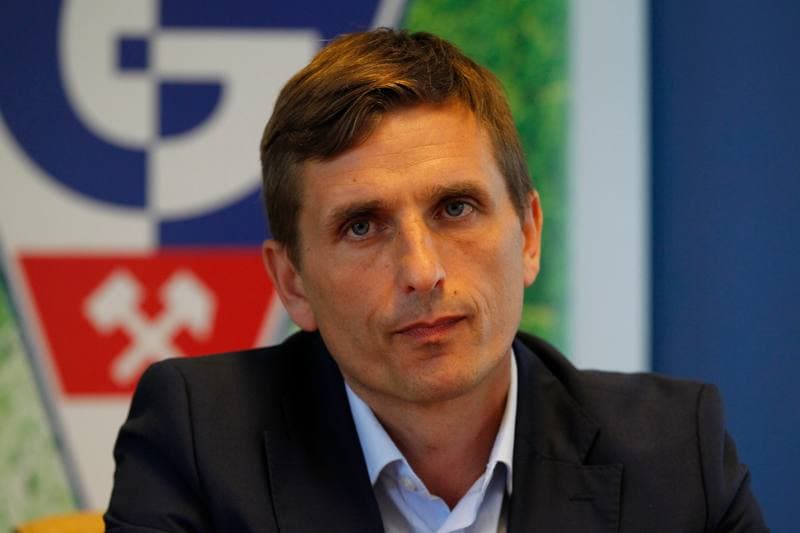 Football. Gornik Zabrze. Press Conference. 07.06.2016