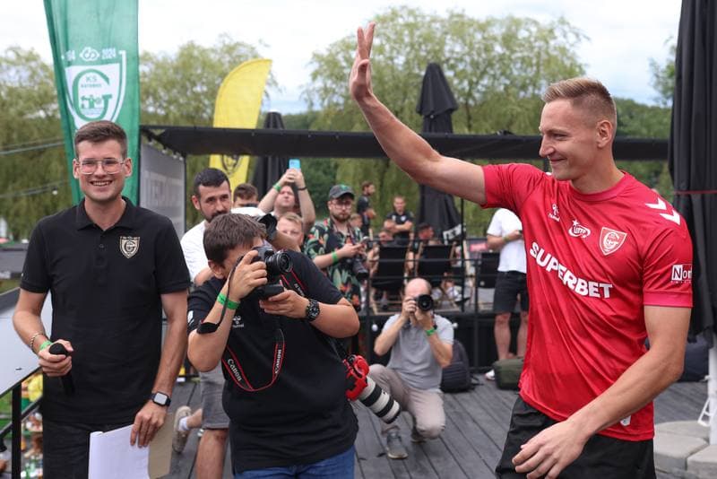 Football. GKS Katowice. Team Presentation. 17.07.2024