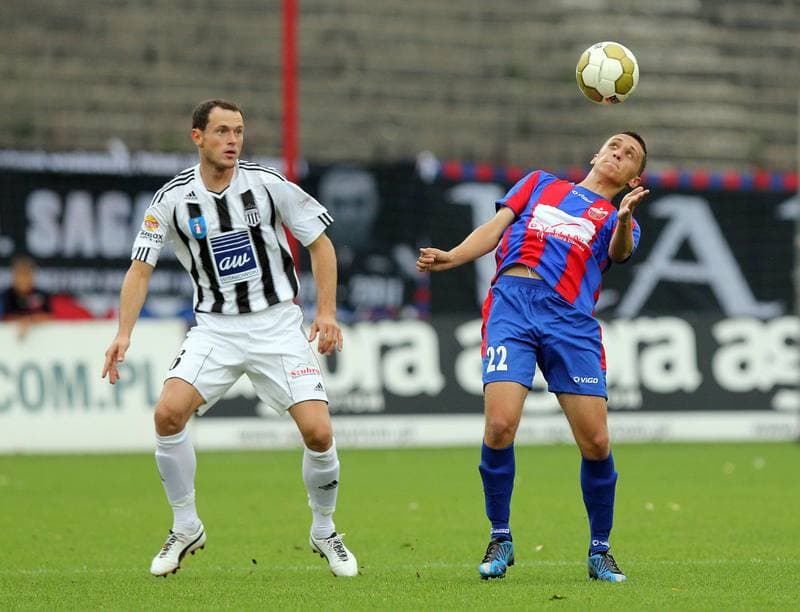 Football. I liga. Polonia Bytom - Sandecja Nowy Sacz. 26.08.2012