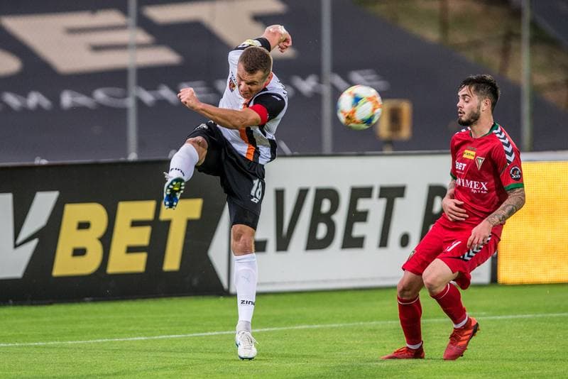 Football. Fortuna I Liga. Zaglebie Sosnowiec - Chrobry Glogow. 03.07.2020