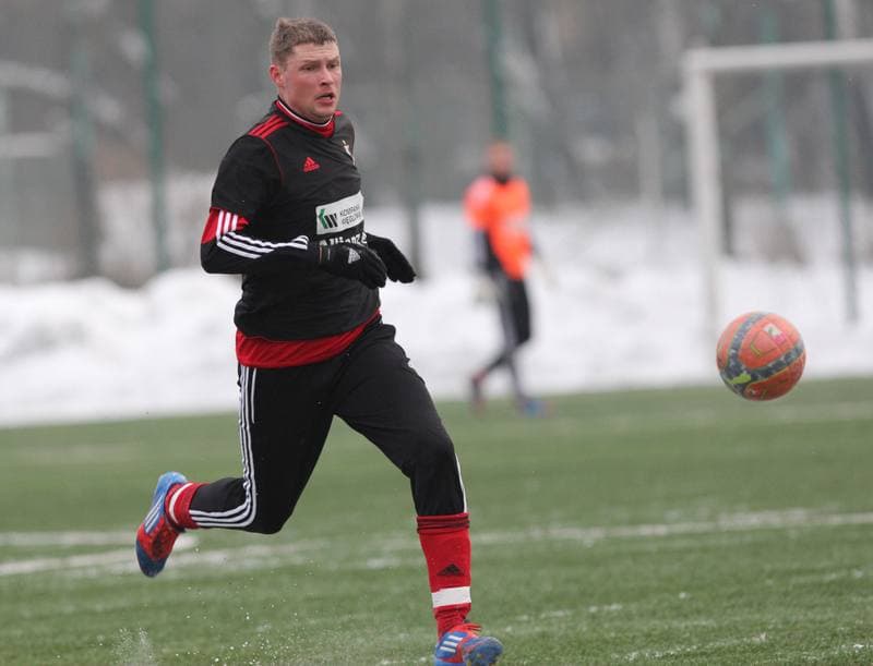 Football. Sparing. Gornik Zabrze - LZS Piotrowka. 25.01.2013