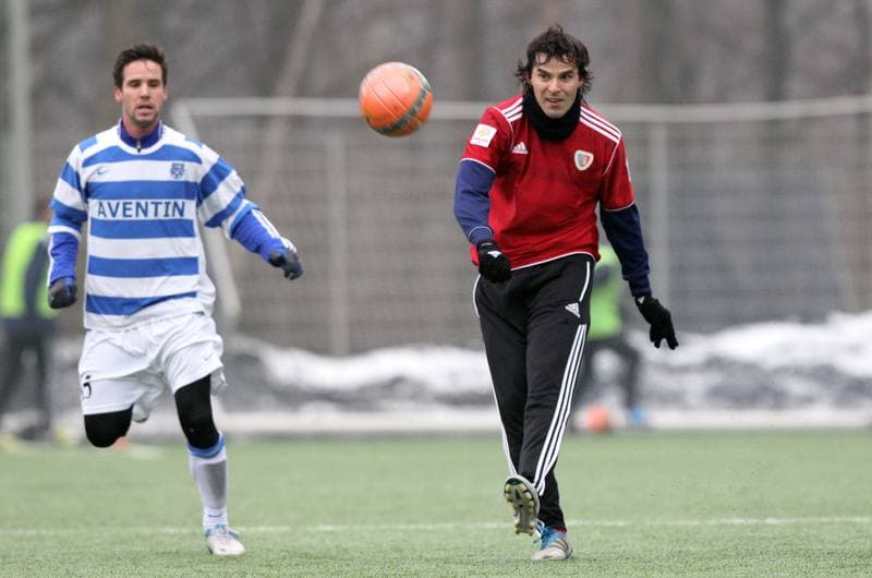 Football. Sparing. Piast Gliwice - 1 SC Znojmo. 18.02.2013