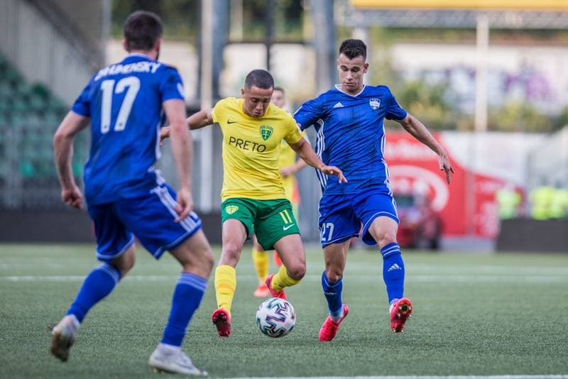 Football. Fortuna Liga. MSK Zilina - FC Nitra. 11.08.2020