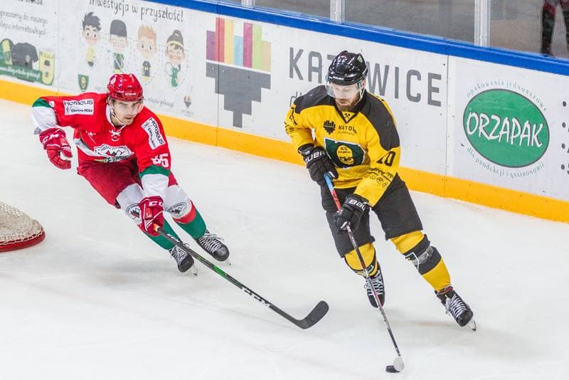 Ice Hockey. Polska Hokej Liga. GKS Katowice - Zaglebie Sosnowiec. 28.10.2020