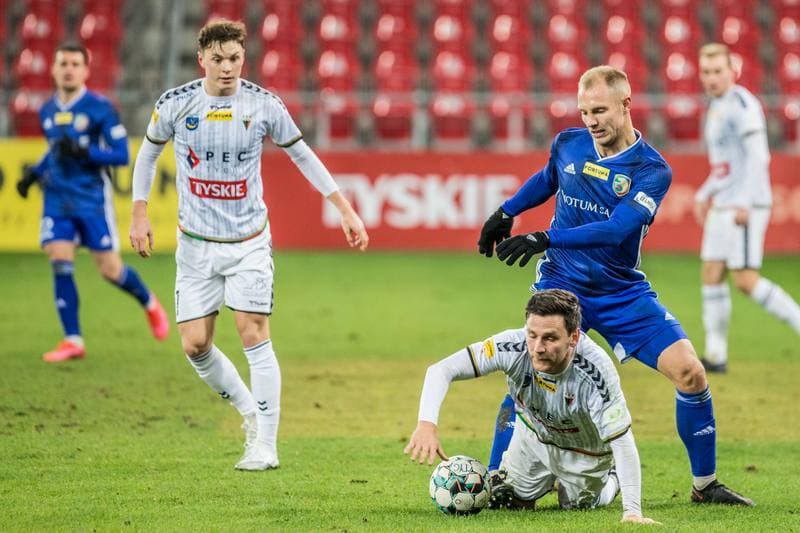 Football. Fortuna I Liga. GKS Tychy - Miedz Legnica. 21.11.2020